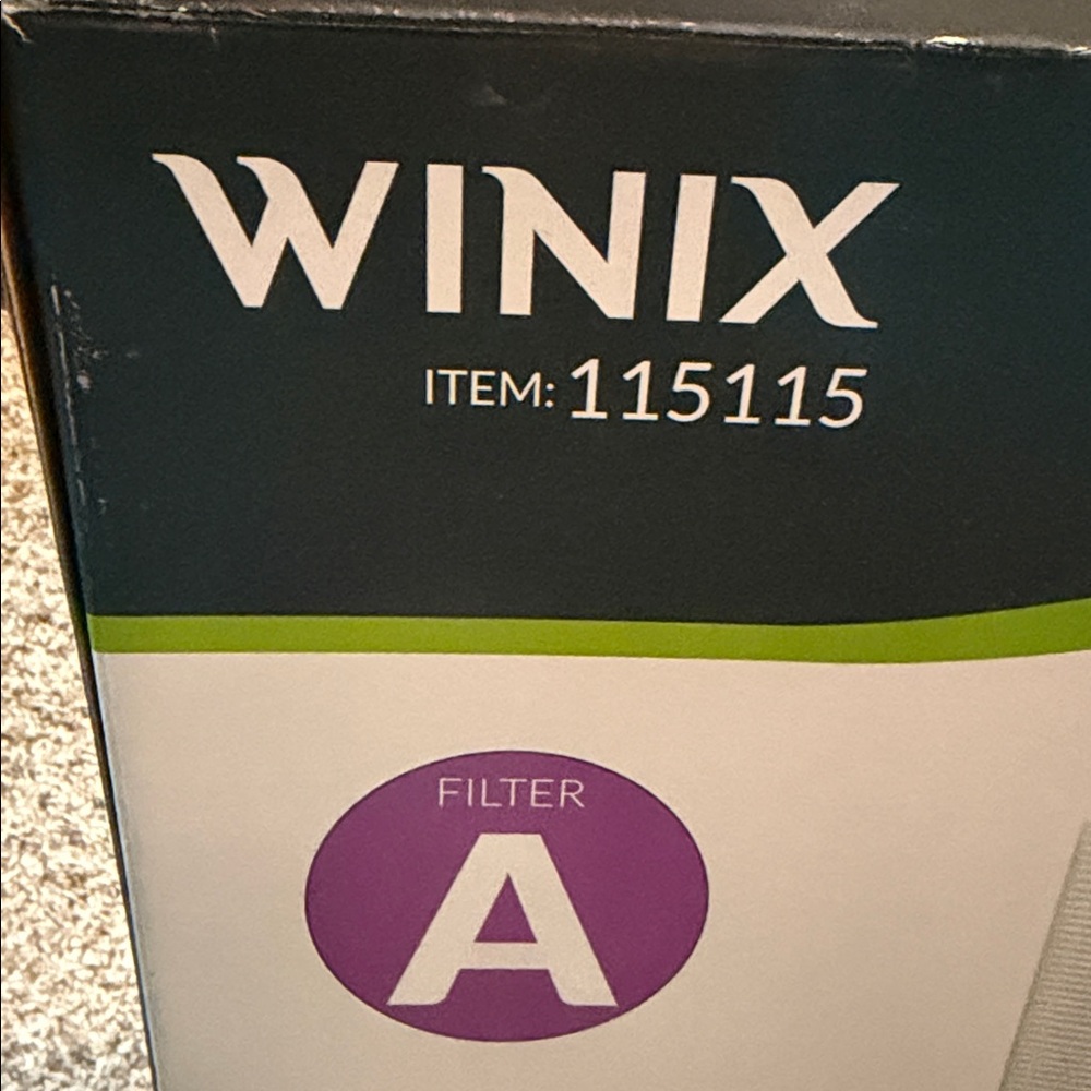 Genuine Winix Activated Carbon Filter (x10) for filter A